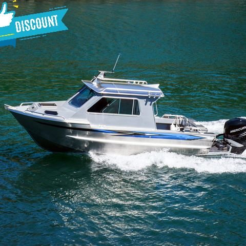 Kinocean Hot 22ft Aluminum Fishing Speed Boat Yacht With Motor for Sale